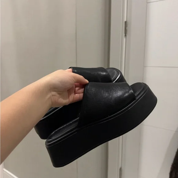 VAGABOND COURTNEY LEATHER SANDALS - Picture 9 of 16